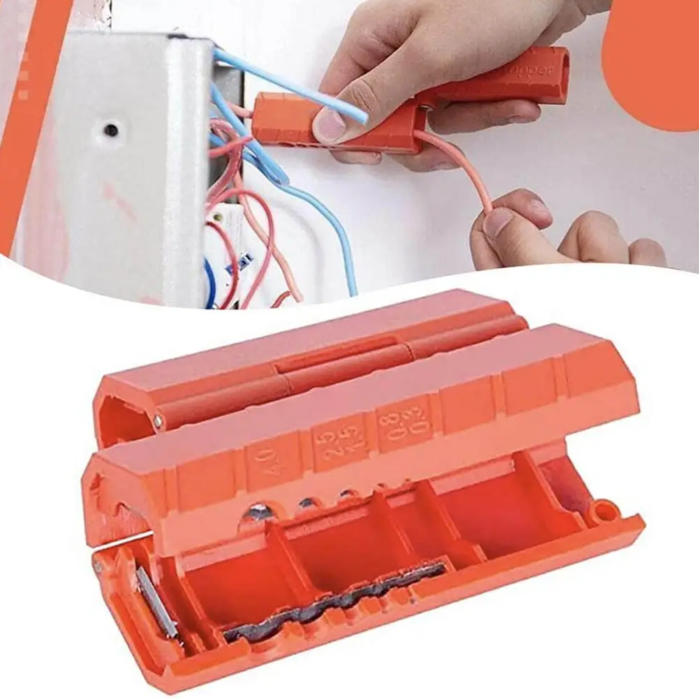 

Wire Stripper Wire Demolisher Mini Portable Stripper Crimper Pliers Crimping Tool Cable Stripping Wire Cutter Cut Line Tool