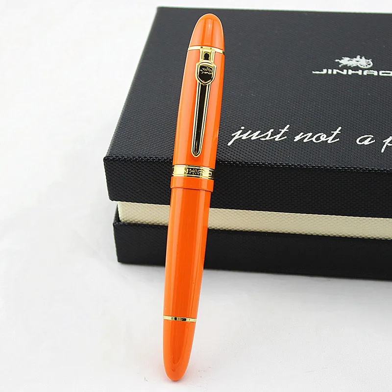 JINHAO 159 18KGP 0 5 мм среднее перо с широким основанием чернильная авторучка 1 ручка
