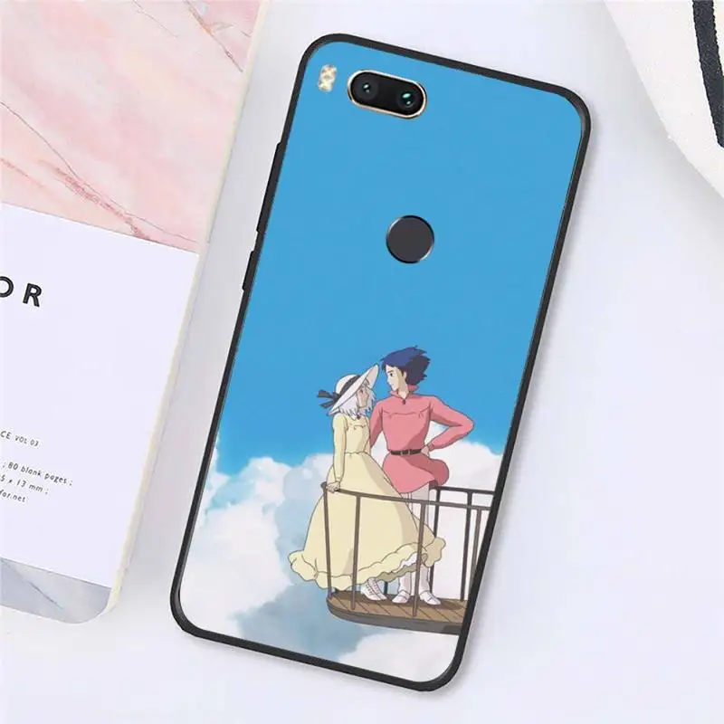 

Anime Howl's Howls Moving Castle Phone Case For Xiaomi Redmi note 7 8 9 t max3 s 10 pro lite Luxury brand shell funda coque