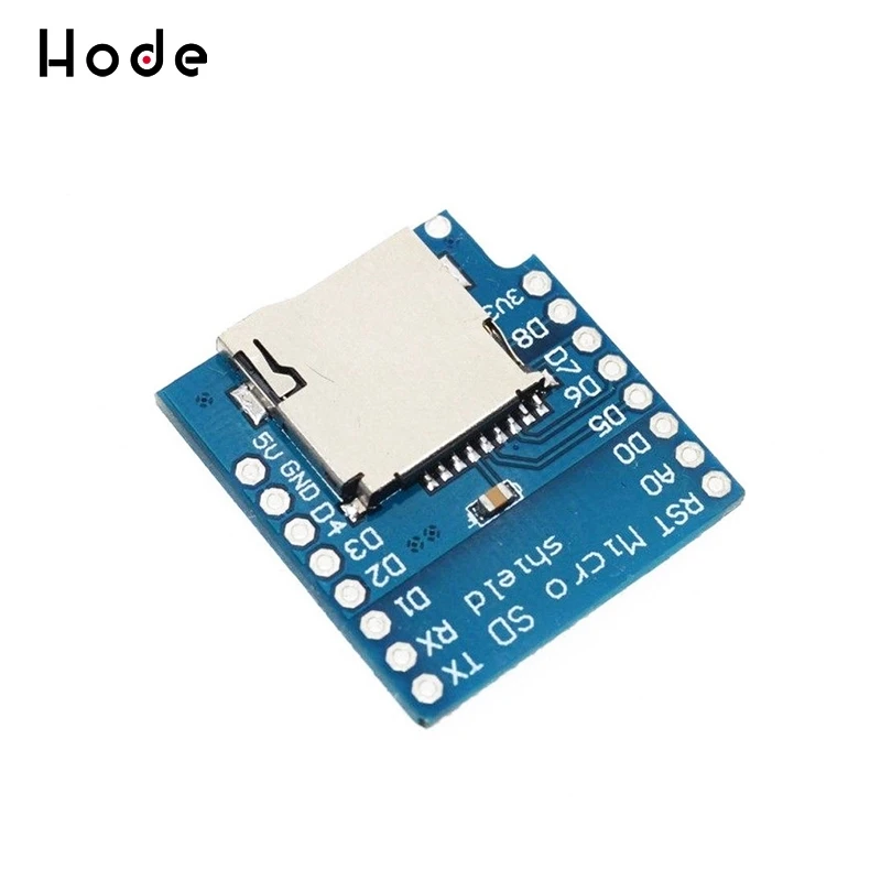 Щит Micro SD для WeMos D1 mini TF Wi Fi ESP8266 Arduino совместимое хранилище SD|Детали и аксессуары