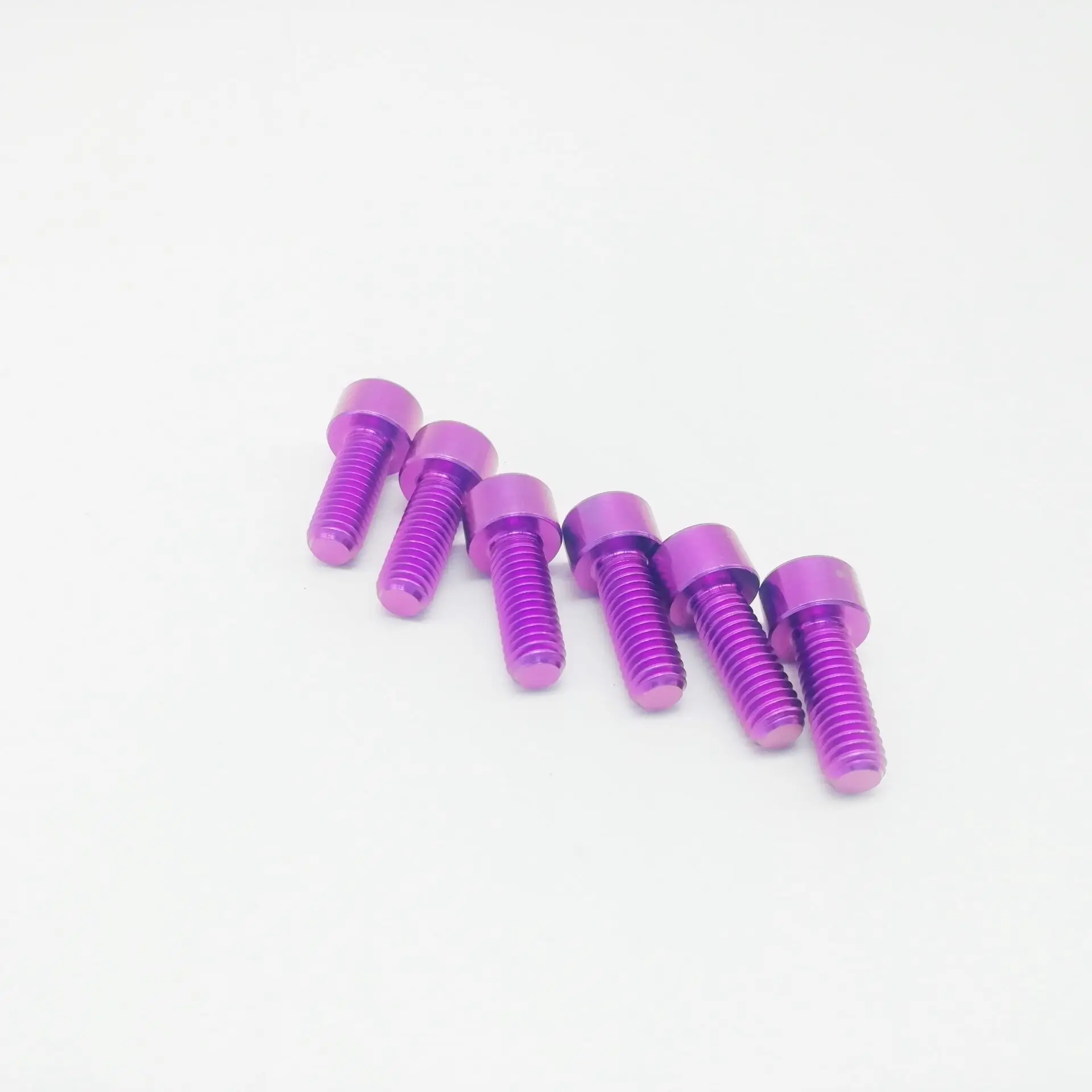 Cyclingman фиолетовые титановые болты Ti винты с шестигранной головкой M6x16mm 6 шт./лот |