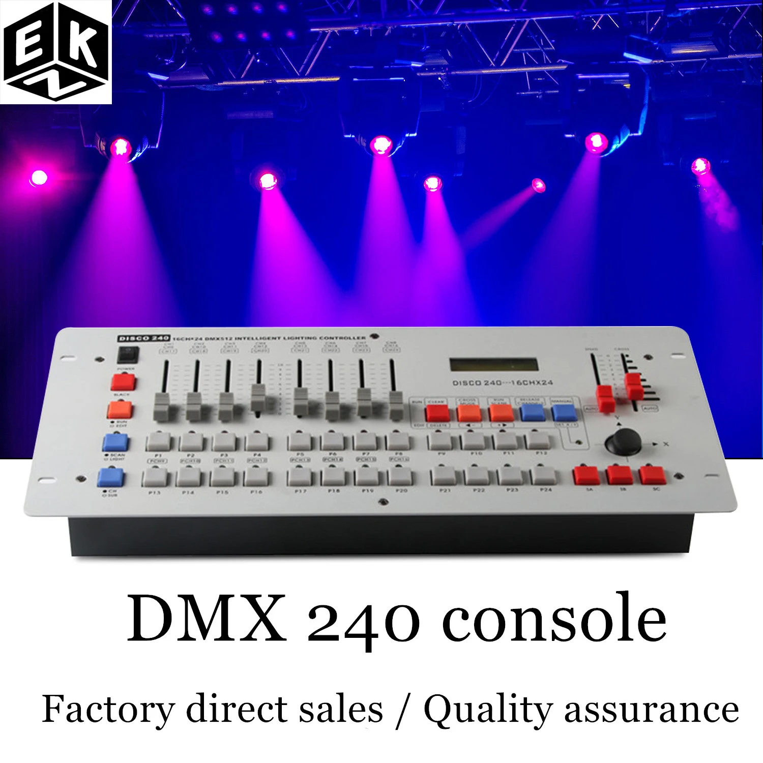 Контроллер DMX 512 консольный микшер панель 240 каналов оборудование для световых