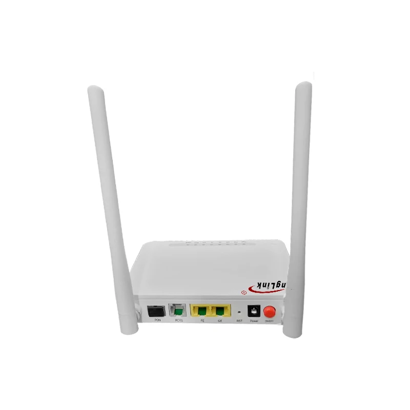 Wanglink XPON ONU ONT Optik Ağ terminали 1GE + 1FE 1 POTS 2 Ethernet LAN bagan lanti noktasi GEPON ONU|Оптоволоконное