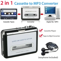 audio music cd digital player usb2 0 portable tape to pc super cassette to mp3 converter capture recorder headphone