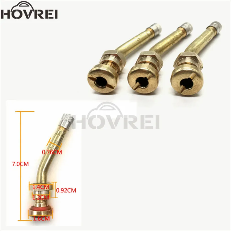 10 шт./лот автомобильный Грузовик латунный воздушный клапан Φ бескамерная система