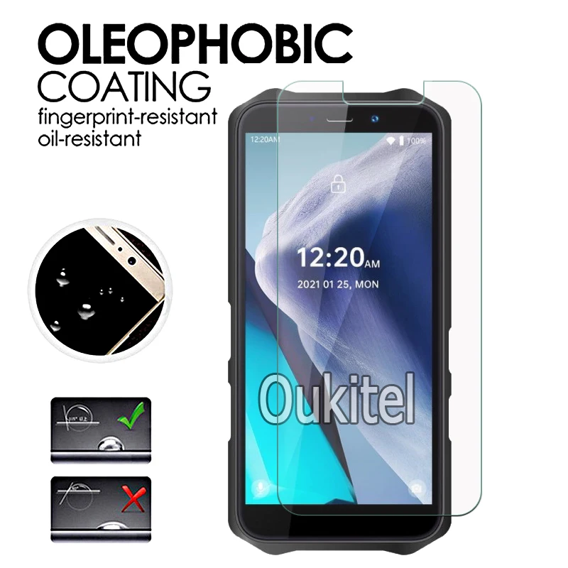 Закаленное стекло для Oukitel WP12 WP10 WP7 WP6 WP8 WP5 Pro защитная пленка переднего экрана