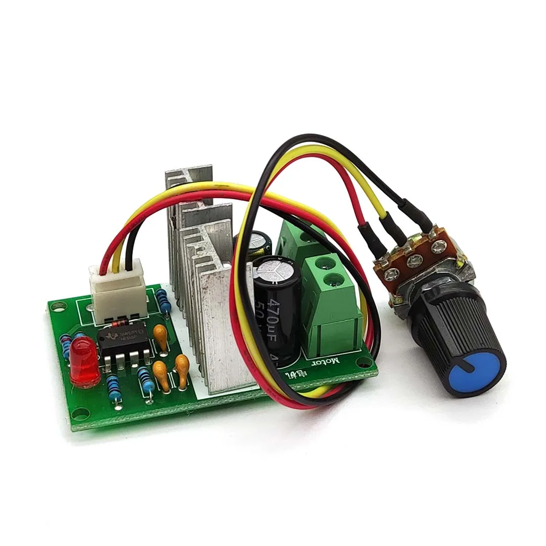 Контроллер скорости ШИМ двигатель постоянного тока 0 ~ 100% Регулируемый приводной