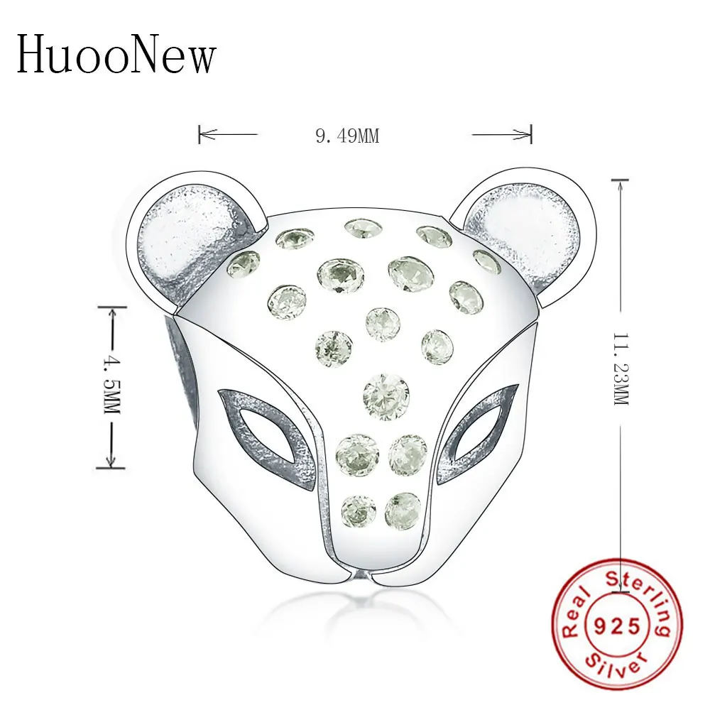 Подходящий оригинальный фирменный браслет-Шарм Pulsera 925 пробы Серебряное животное