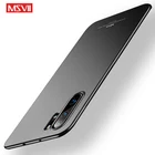 Mi Note 10 Pro Чехол MSVII Тонкий матовый чехол для Xiaomi Mi Note 10 чехол матовый жесткий защитный чехол для задней панели Xiomi Mi Note 10