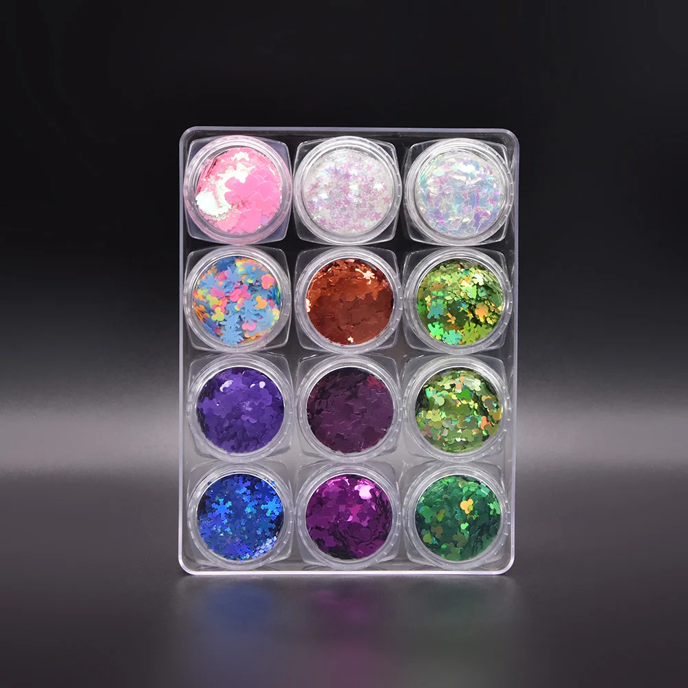 Блестящие блестящие экологически чистые объемные ремесленные разные новые