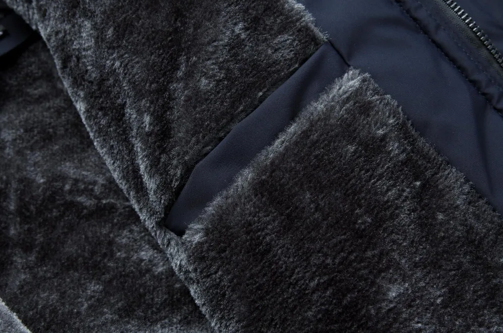 Off White флисовое толстое теплое зимнее пальто для мужчин 2019 минус 40 градусов ватник