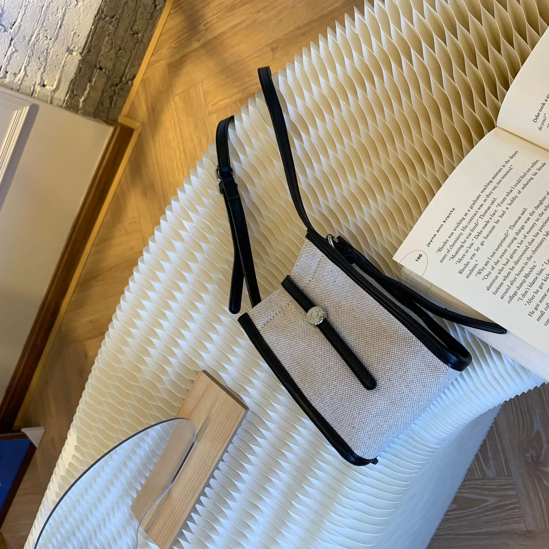 Мини-сумка новые холщовые женские сумки простая модная Маленькая женская сумка