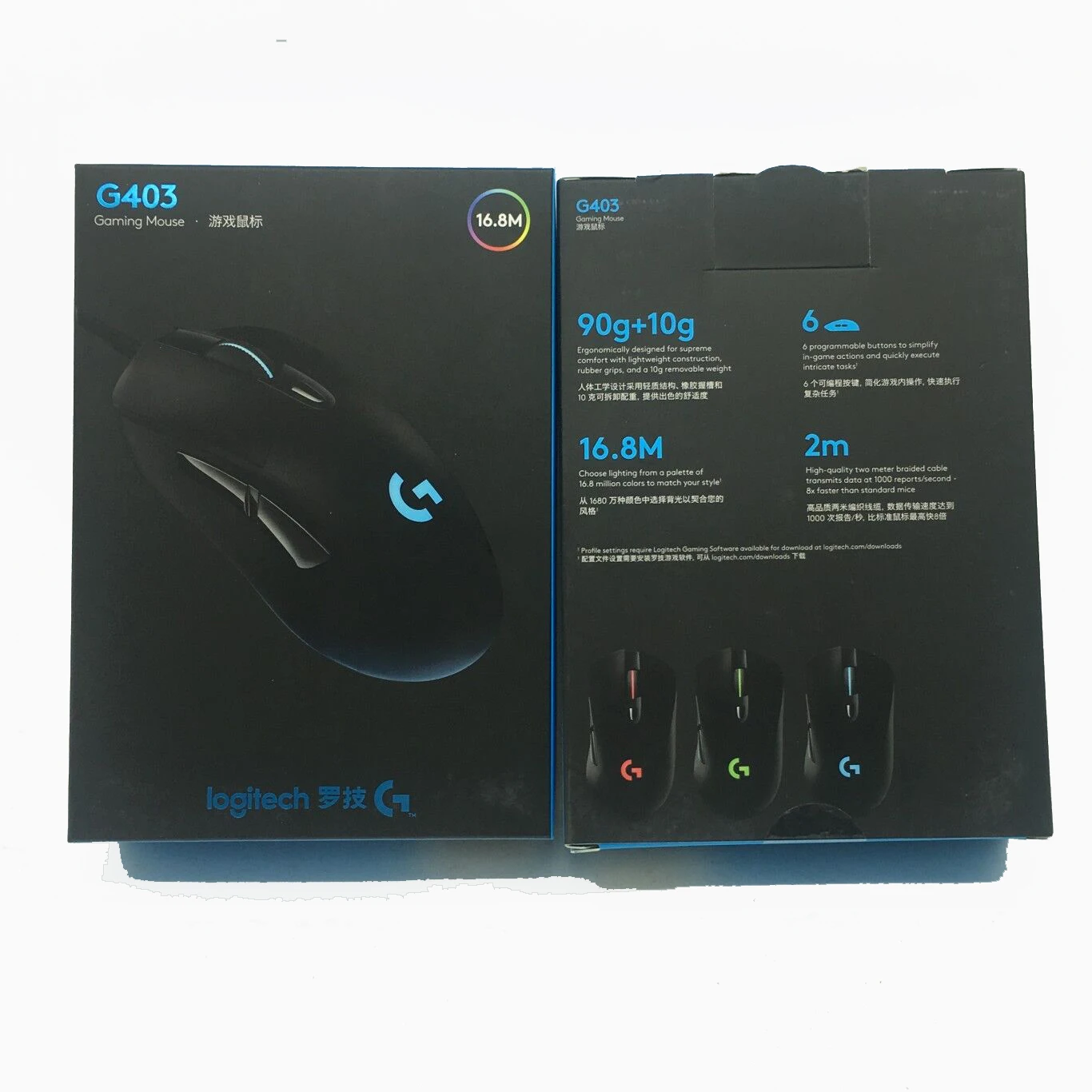 Проводная игровая мышь Logitech G403 Prodigy с высокопроизводительным игровым
