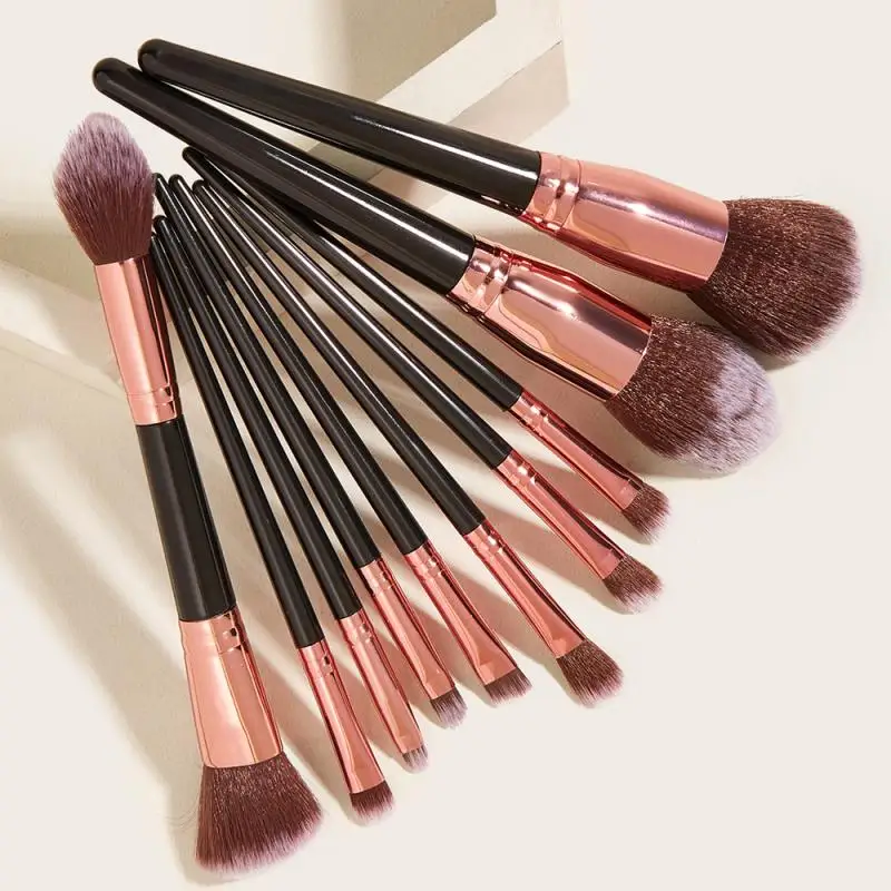 GUJHUI 7/10 штуки Профессиональный набор кистей для макияжа косметический порошок