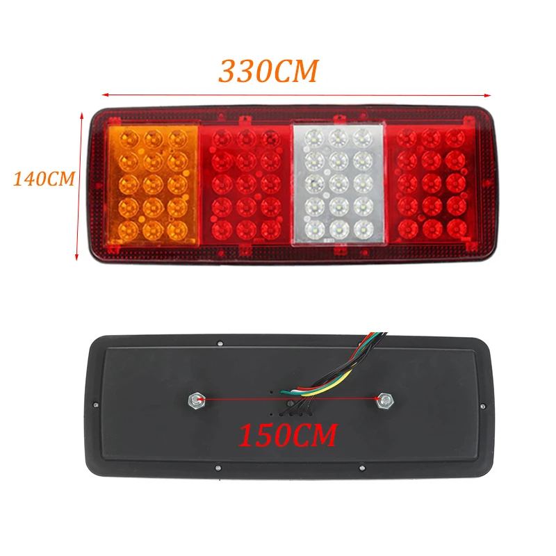 Задсветильник светодиодный стоп светильник 2 шт. 24 В 60 светодиодов | Автомобили и