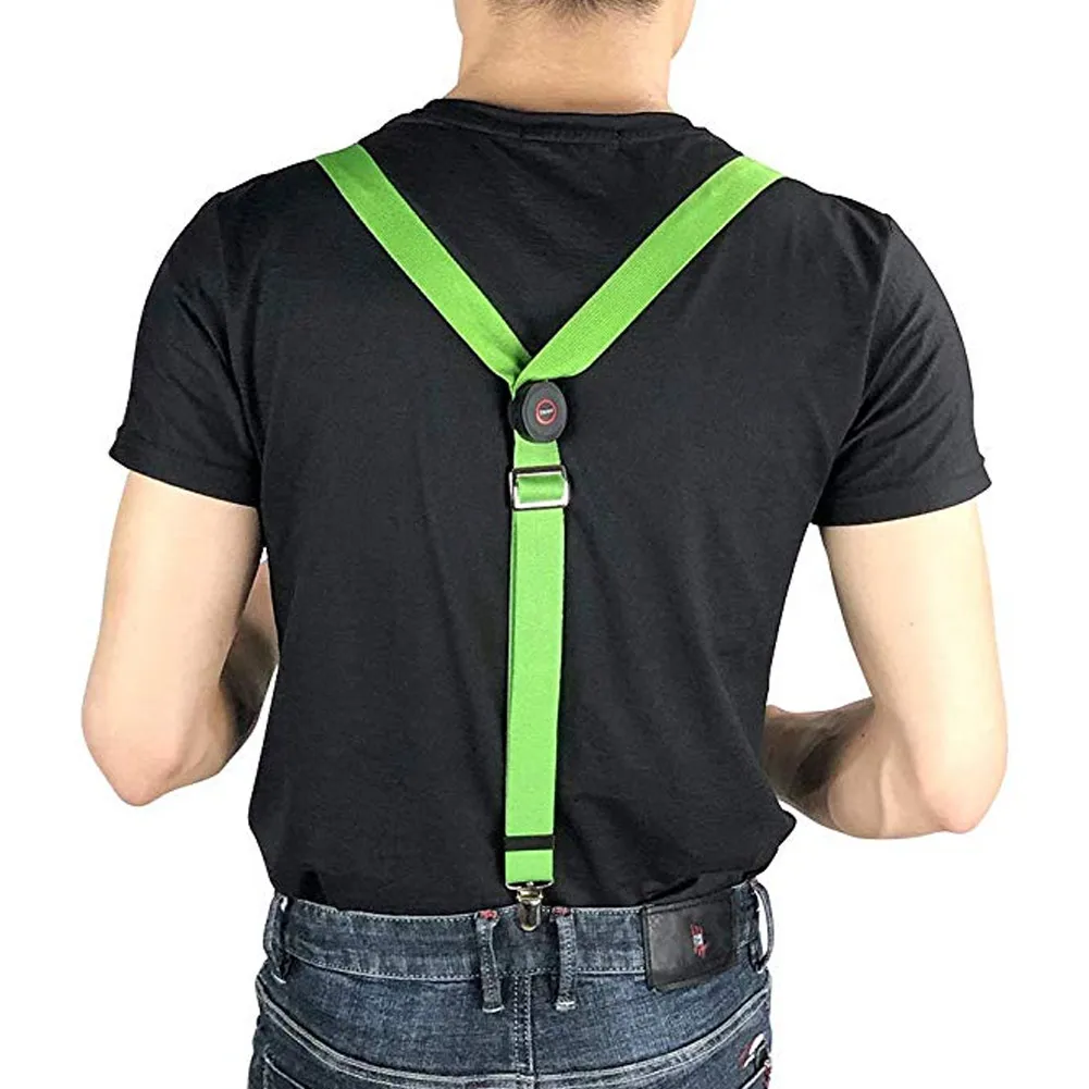 Женский и мужской светодиодный светящийся светильник Нескользящие подтяжки для