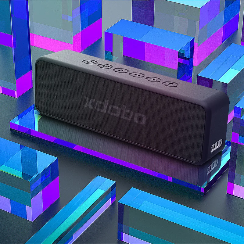 

2021 XDOBOX5 портативная Bluetooth колонка BT5.0 IPX7 водонепроницаемая сабвуфер Super Bass Ture беспроводное стерео аудио оборудование с TF