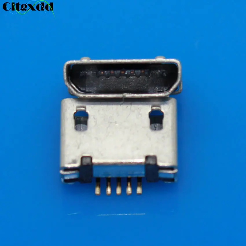 1 шт. разъем Micro USB Cltgxdd 5 Pin плоский штекер DIP зарядный порт для Samsung Lenovo Huawei ZTE HTC