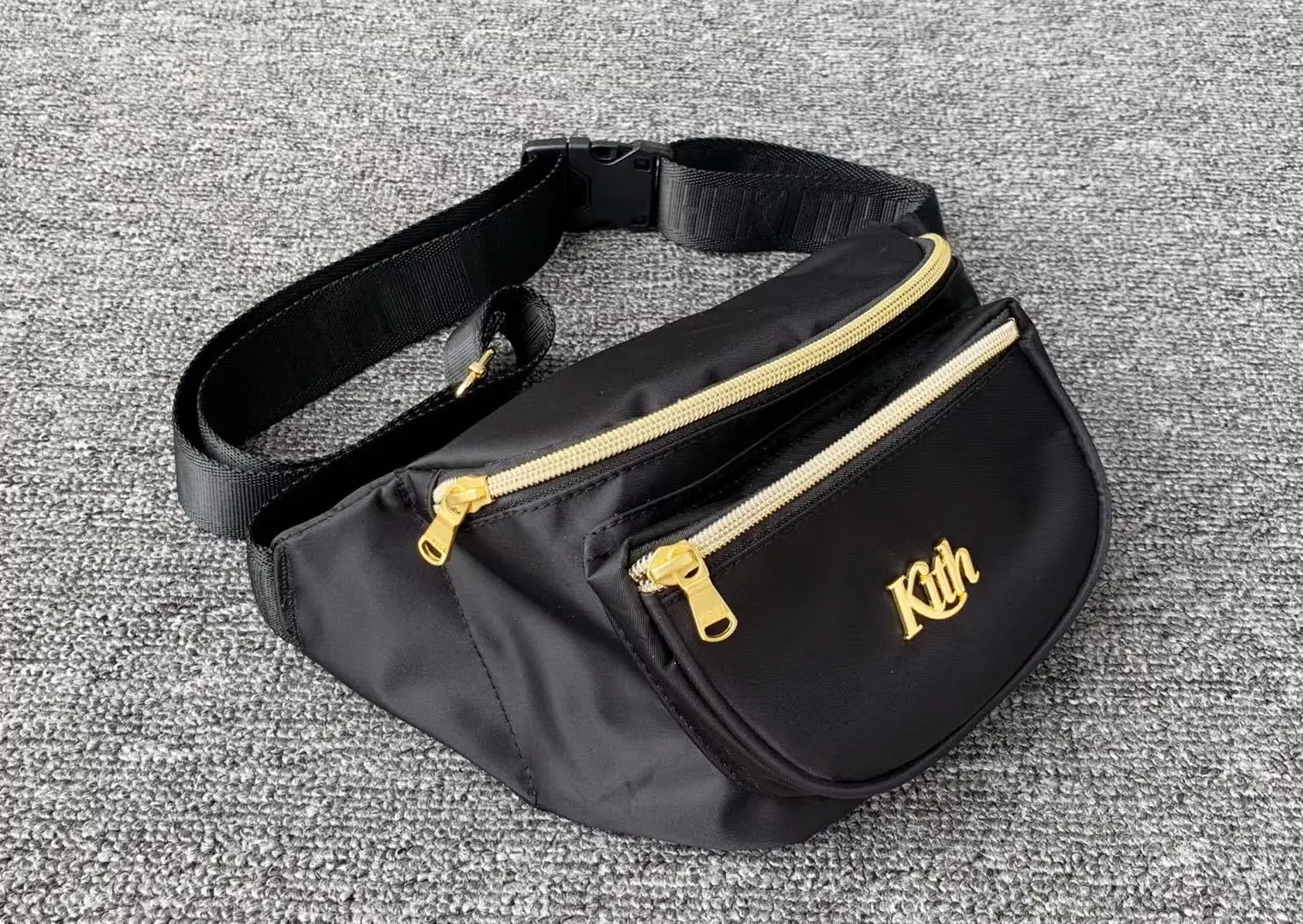 Kith Astor поясная сумка для мужчин и женщин 2019SS новая Kith сумка золотистого цвета молния том Джерри сумка для улицы