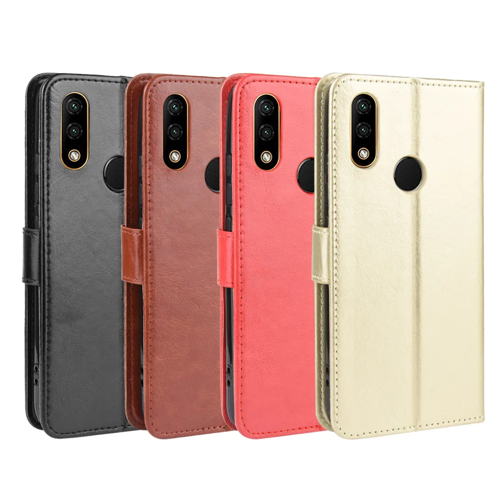 Чехол книжка для Lenovo A6 Note Блестящий Защитный чехол из искусственной кожи в стиле