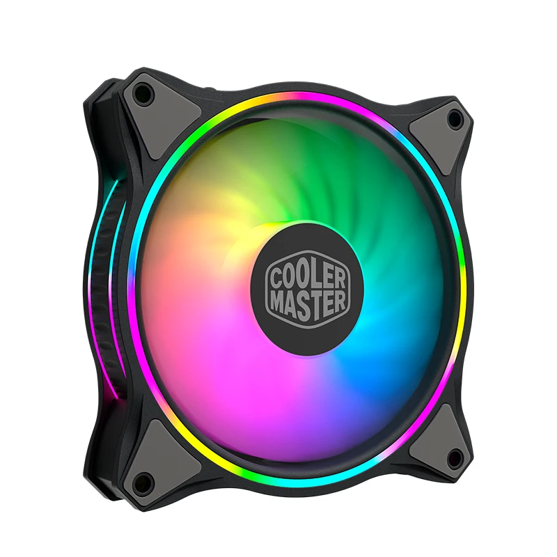 

Cooler Master MasterFan MF140 HALO ARGB 140mm Case Fan AURA synchronization Lighting 14cm Chassis Cooling System