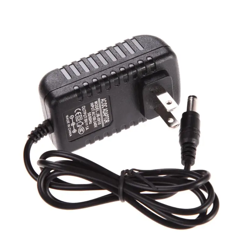 AC 100-240V Converter Adapter DC 5.5 x 2.5MM 9V 1A 1000mA Charger US Plug | Электроника