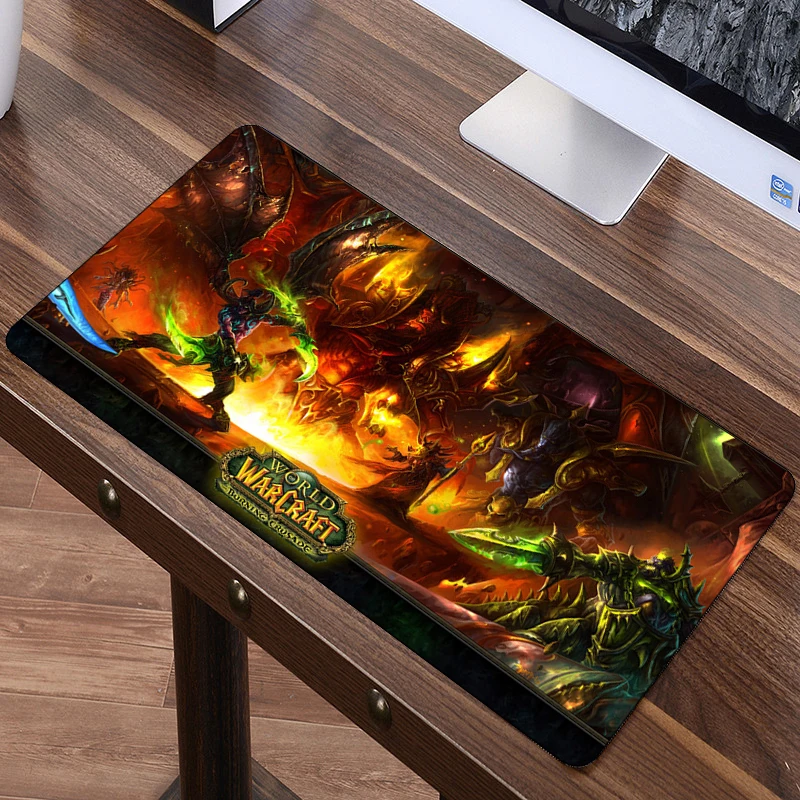 Игровой коврик для мыши World Of Warcraft 80x40 см компьютерная клавиатура компьютерный
