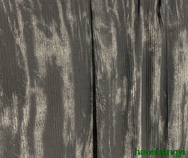 Черная хлопковая и льняная ткань в китайском стиле с чернильным узором Складная