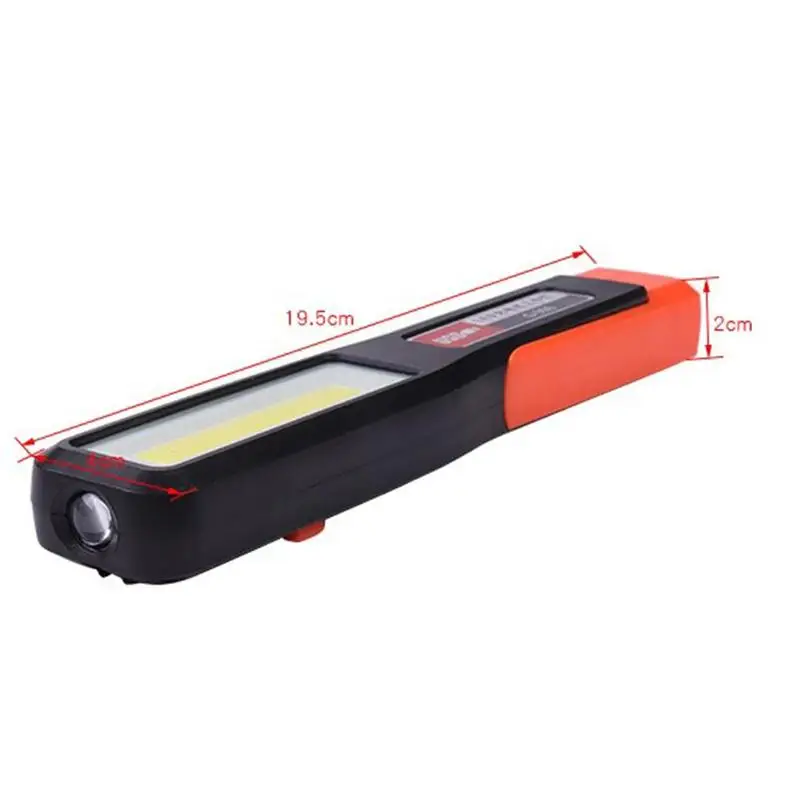 

Working Inspection Light Led Torch Usb Charging Lantern Maintenance Magnetic Tools Flashlight Repair Swivel Hook Car For Ca A0Z3