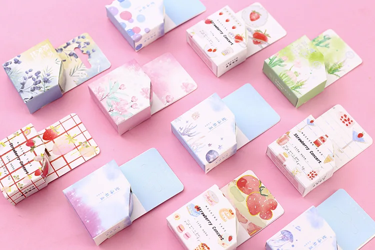 Милые ленты для фруктов Васи Kawaii клейкая лента цветок маскировки ленты для детей Скрапбукинг DIY фото принадлежности для альбома канцелярские принадлежности