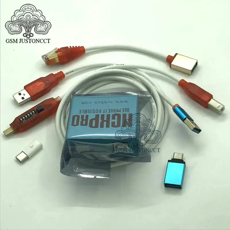 Gsmjustoncct 100% оригинал 2016 Новый NCK pro коробка с 1 кабелем полная