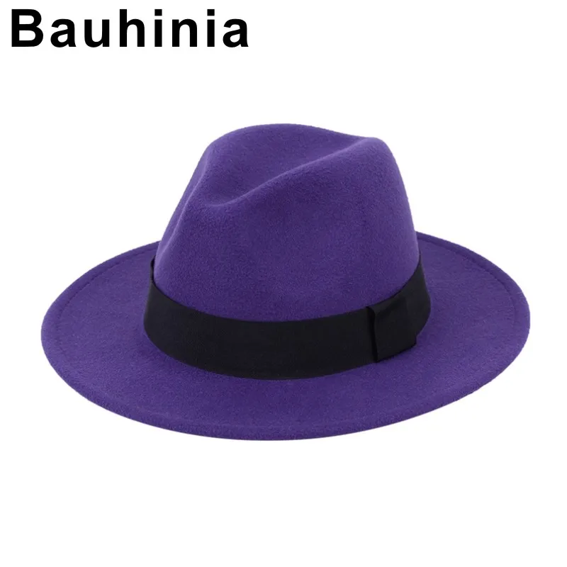 Баугиния бренд с большими полями шляпа шерстяная британская шляпка этапе все