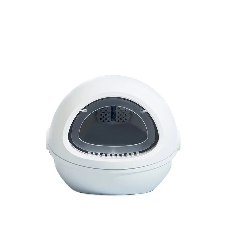 

Cat Sand Basin Closed Capsule Toilet Large Spill Can Flip The Cat Sand Basin Cat Products VOW Pets 2021 New