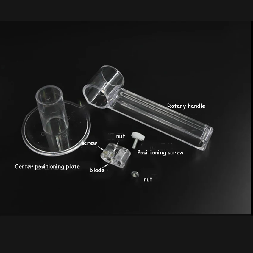 Регулируемый фото/значок Круглый графический резак сделай сам резка бумаги