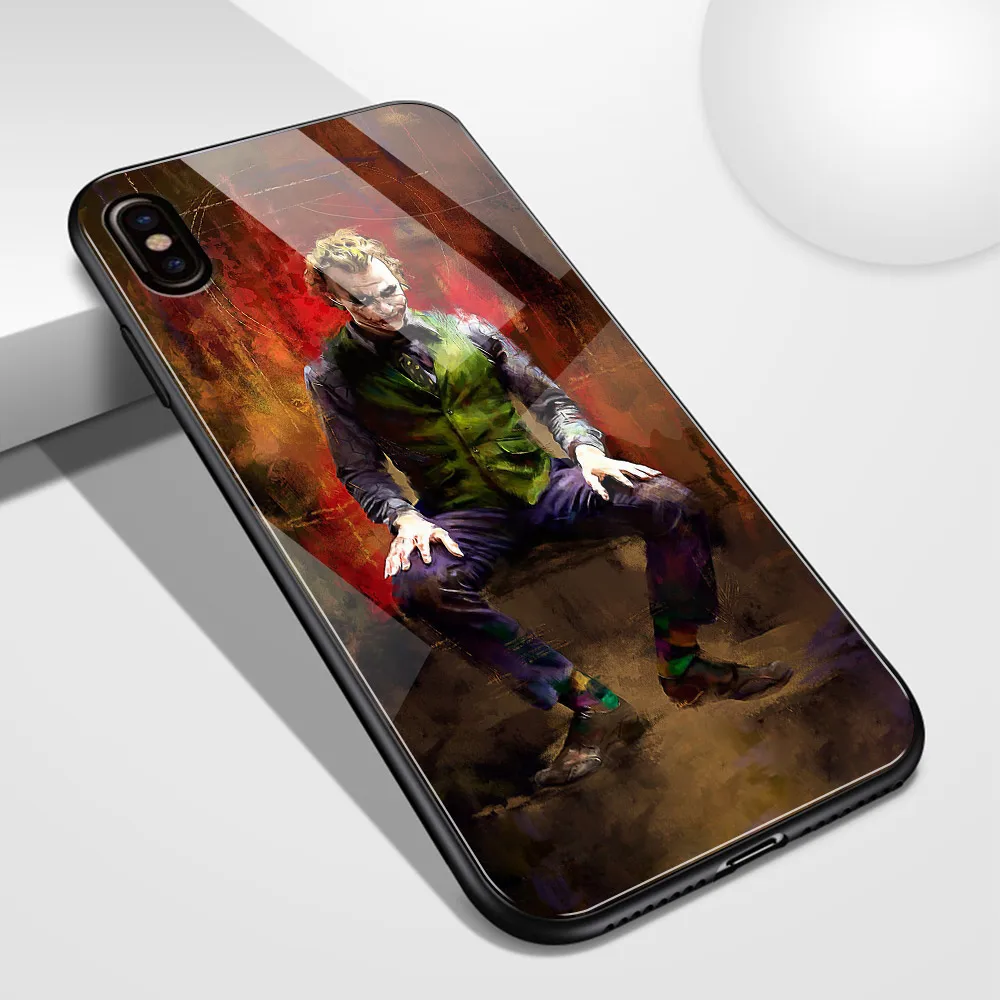 Finder Чехол для чехол iphone "," Джокер "закаленное Стекло жесткая накладка на заднюю панель для iphone 6, 6 S, 7, 8 plus X XR XS MAX 11 pro max