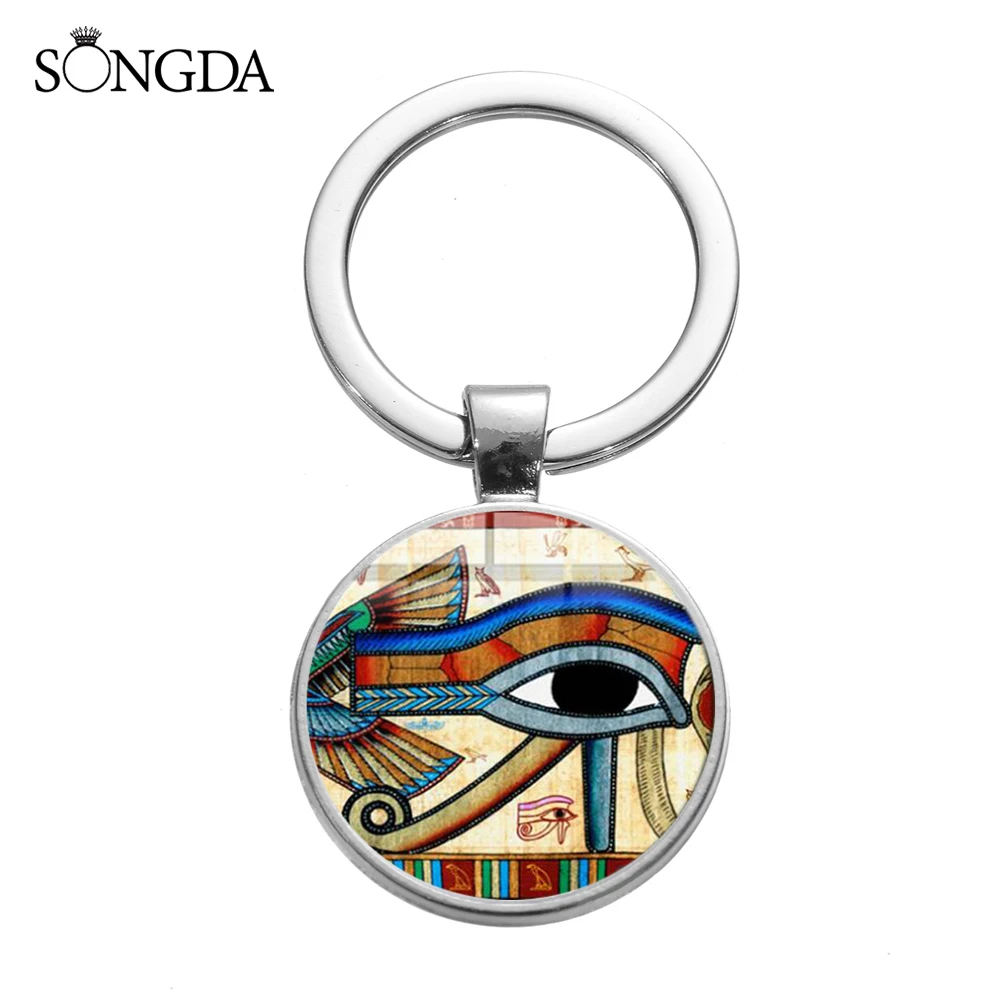 Древнеегипетским Horus брелок для ключей в форме глаза классические Египет руна с
