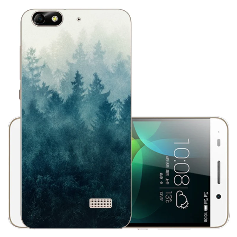 Чехол-книжка 5,0 дюйма для huawei Honor 4C, чехол CHC-U01, CHM-U01 чехол для huawei Honor 4C, мягкий силиконовый чехол для huawei G Play Mini - Цвет: ASLTGQ
