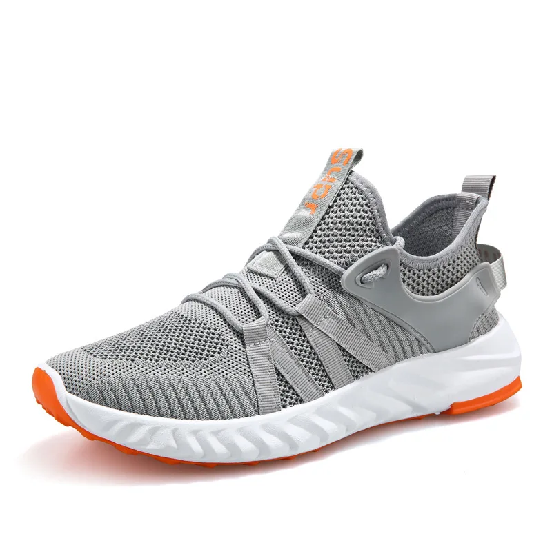 

Breathable mesh running shoes sports shoes spring and summer flying shoes casual all-match student travel shoes men's shoes