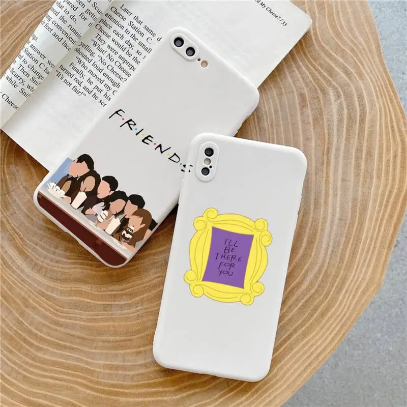 

Best friends TV series Phone Case Candy Color for iPhone 6 7 8 11 12 s mini pro X XS XR MAX Plus