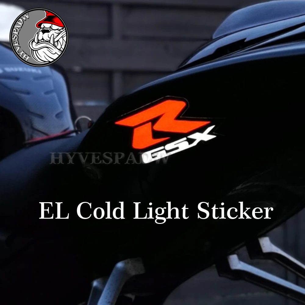 Moto EL Cold Light Kit Mode Night Time Riding fai da te per SUZUKI GSX1300R HAYABUSA 08-18, GSXR 1000 05-08, GSX-R 600/750 04-05