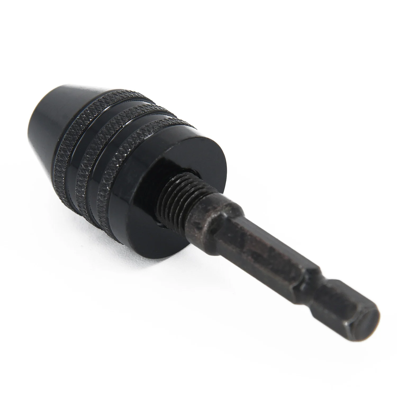 

0.3-6.5mm Impact Driver Keyless Drill Bit Chuck Adapter Converter 1/4Hex Shank