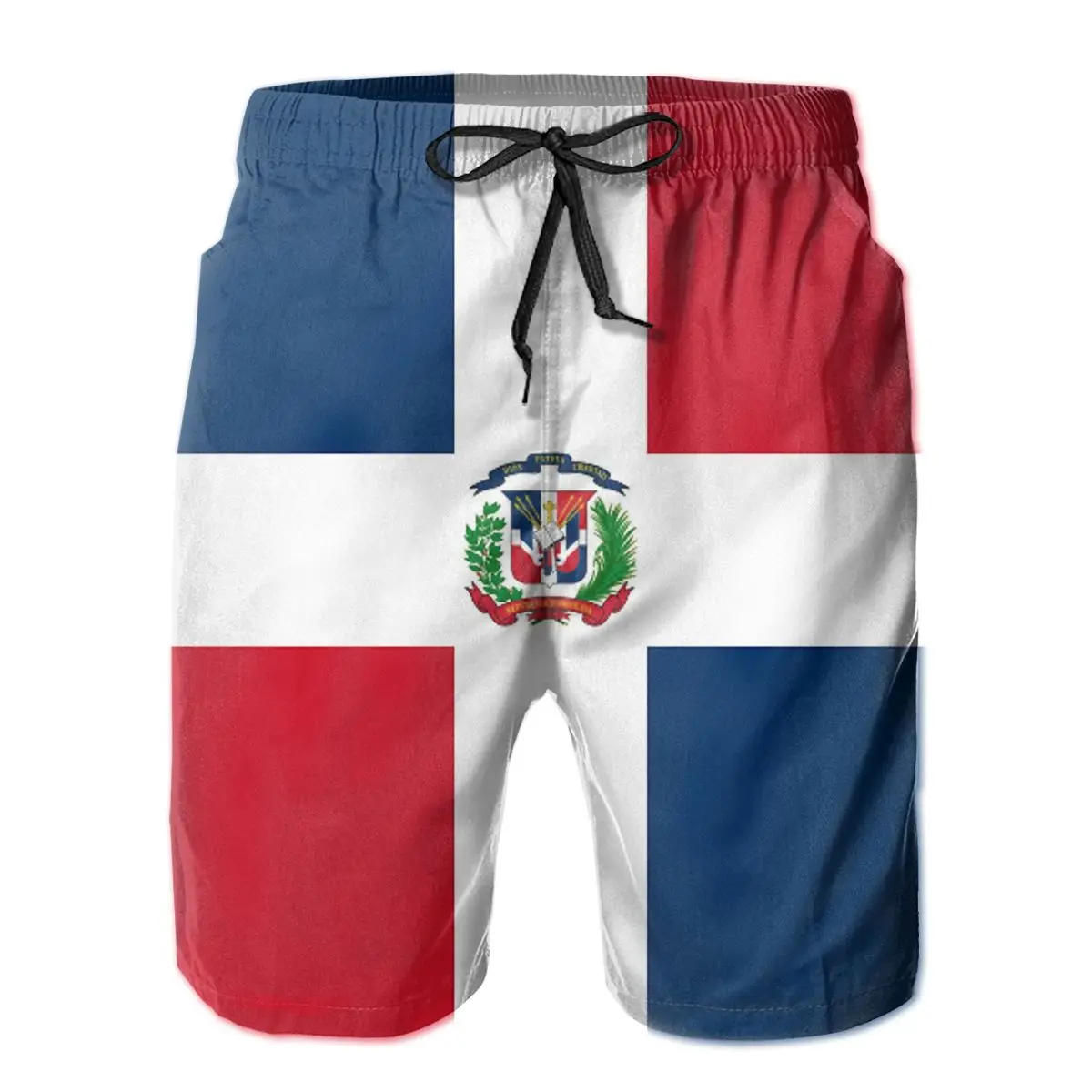 

Beach Breathable Quick Dry Novelty R333 running Dominican Republic Flag Hawaii Pants