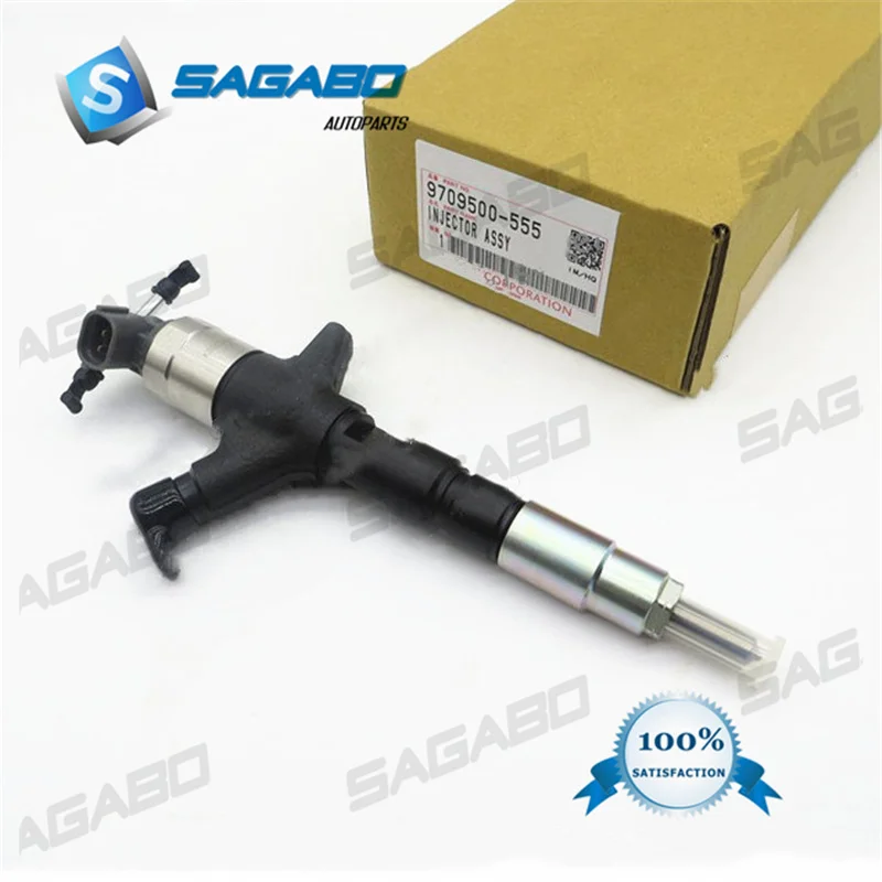 

4 PCS ORIGINAL NEW Common rail injector 33800-45700 095000-5550 for Hyundai Mighty County 0950005550