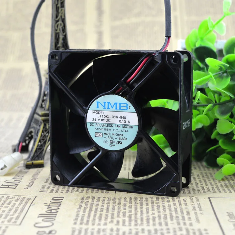 8025 Вентилятор охлаждения 3110KL-05W-B40 24V 0.13A вентилятор шасси