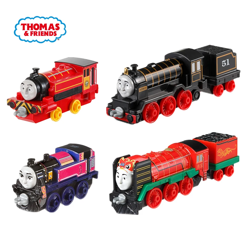 Игрушечный мини поезд Thomas and friend Shawn Weaver James из металлического сплава с отверстием
