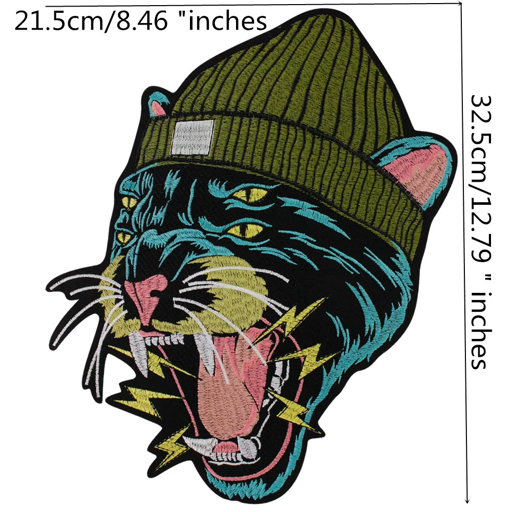 Вышитые нашивки с котом и собакой для рукоделия утюгом одежды Сделай Сам