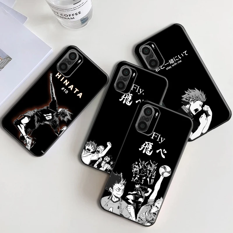 

Volleyball boy Haikyuu Anime Phone Case For Xiaomi Note 10 10 Pro 10S 10 Pro 10 Lite 11 11 Lite 11 Pro 11 Ultra Soft TPU Funda