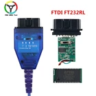 Новейший диагностический интерфейсный кабель для автомобиля FTDI FT232RL, V 409