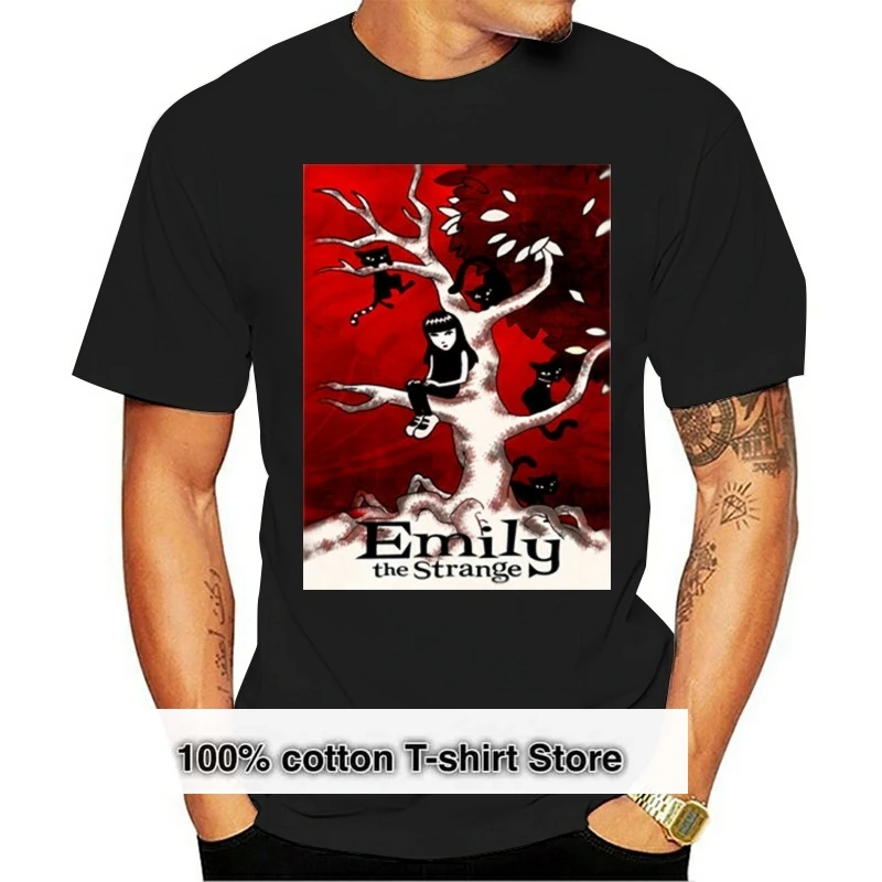 

Emily The Strange New Men'S T-Shirt Size S To 3Xl Popular Tee Shirt