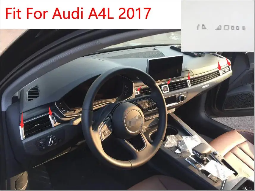 

Автомобильные аксессуары, 7 шт., регулируемая крышка для Audi A4L 2017
